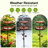 3-in-1 Vintage Iron Garden Bird Bath Bowl With Bird Feeder, Large Water Basin, 5 Prong Stakes