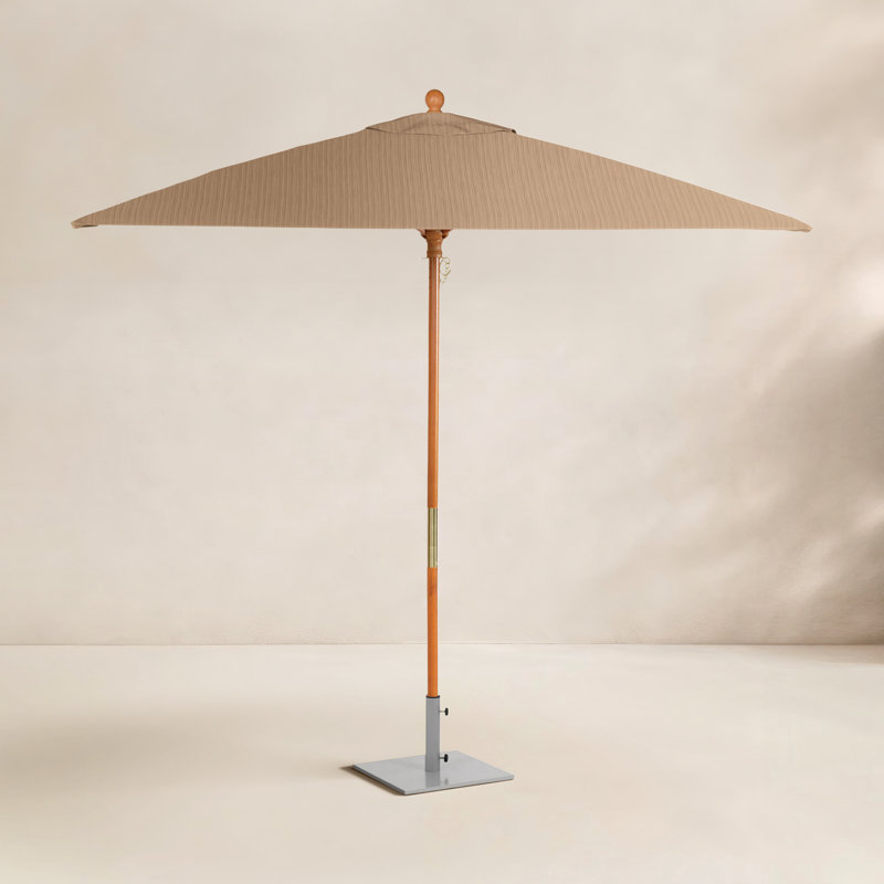 SunbUmbrella 72 po, Sunbrella noyer Dupione