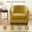 Housse pour fauteuil de café en velours avec housses de coussin de boîte Devrick-87783244