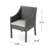 Amarveer Outdoor Dining Armchair with Cushions-364937472