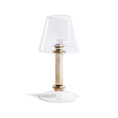 Isola Glass Tealight Lamp Candle Holder