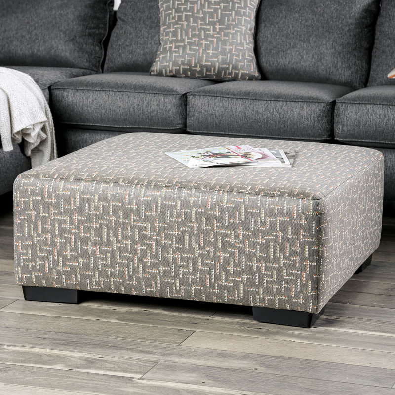 Repose-pieds l 37,6 po transitionnel, gris