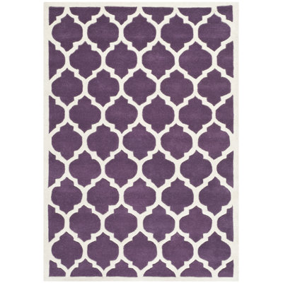 Vera Geometric Wool Hand Woven Area Rug