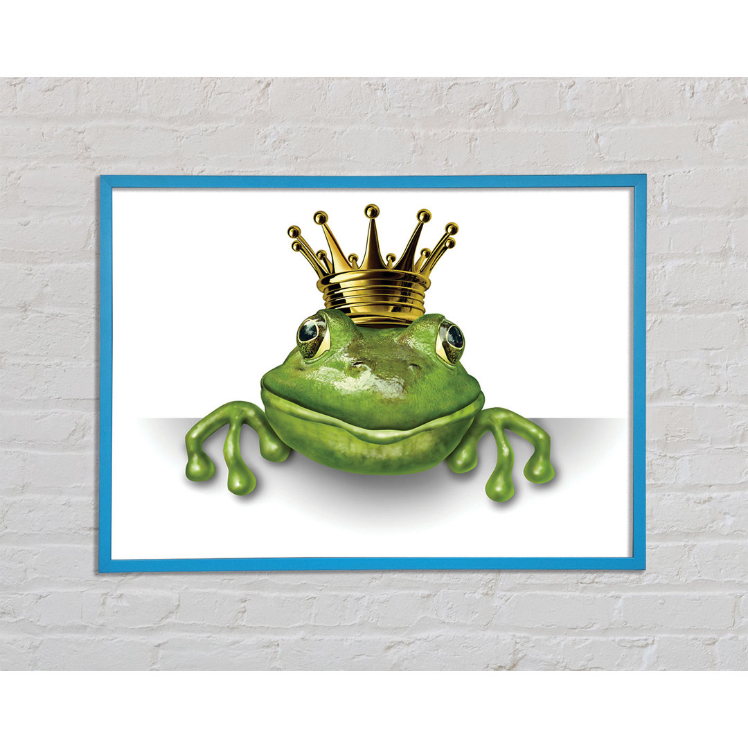 Leinwandbild The King Frog