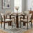 30"H Round Wood Dining Table Kitchen Table with 4 Legs-1663222393-1663222375