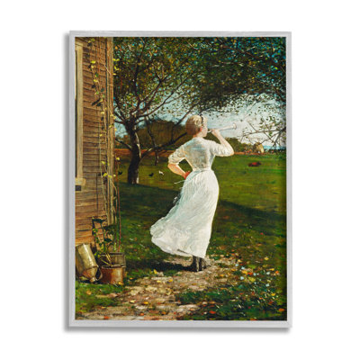 Femme classique instrument rustique