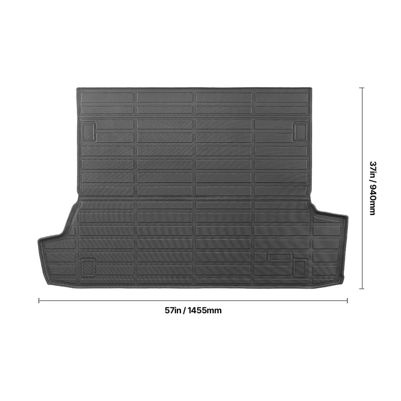 Tapis de transport TPE sur mesure pour TOYOTA 7 places 2010-2024
