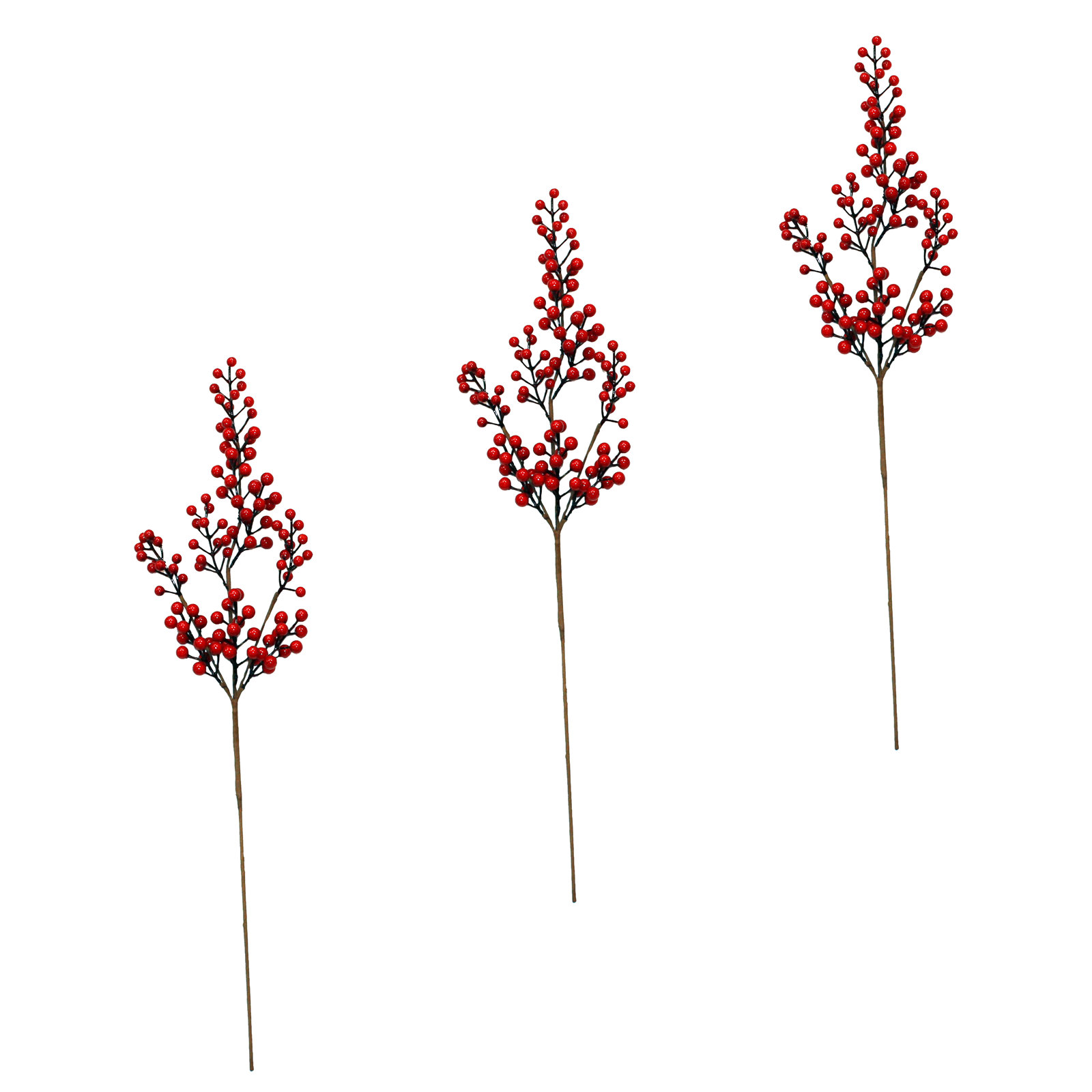 Color Berry Stems, Red