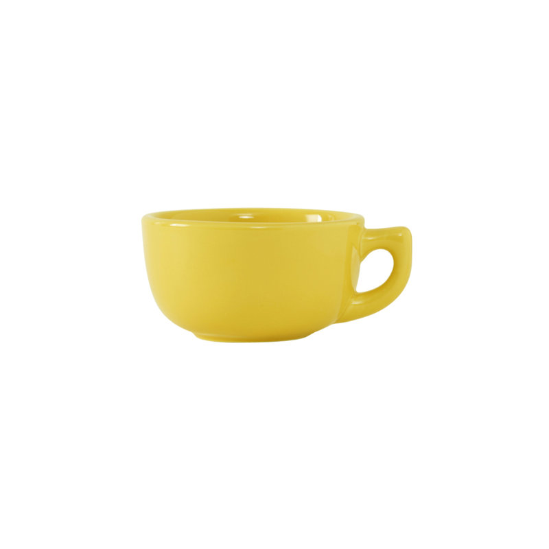 Tasse à cappuccino Duratux, Jaune safran