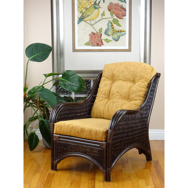 Boba Upholstered Armchair, Light Brown Polypropylene/Olefin, Natural
