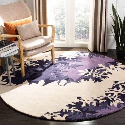 Avayah Soho Hand Tufted Wool And Viscose Floral Rug