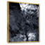 Nuage blanc sur fond noir - peinture sur toile-67236809-67236810