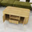 Table basse avec tiroirs et espace de rangement-1412944321