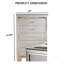 Commode 1 pièce de style contemporain