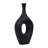 Ethean Decorative Stoneware Ceramic Vase with Sculptural Modern Silhouette and Textured Oval Body for Contemporary Display Appeal-1872821686