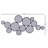 Metal Bubble Cluster Abstract Black Wall Mirror