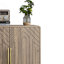 Buffet buffet avec rangement, buffet sculpté à 4 portes, armoire d'appoint multifonctionnelle, armoire de rangement-1544227882