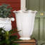 Rustic Garden Linen Tall Planter with Vines-64858500