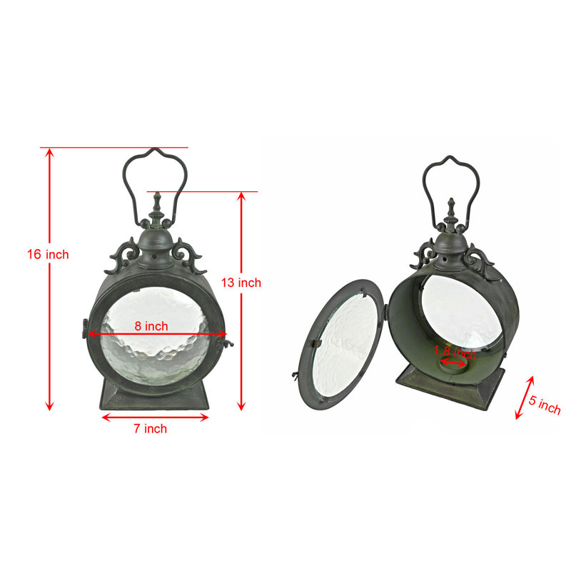 16'' H Tabletop Lantern