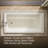 Archer 72" x 36" Drop in Whirpool Acrylic Bathtub-14804256