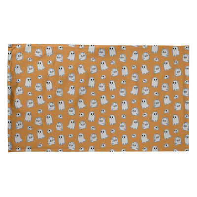 Torchon à motif de fantômes classique
