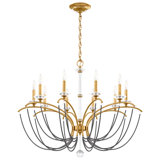 Priscilla 10 - Light Chandelier