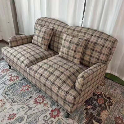 Retro Casual Fabric Sofa