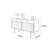 A mid-style all-solid wood sideboard-19170577