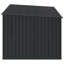 Vidaxl Bike Shed 3 Pcs Metal Storage Outdoor Garden Terrace Structure Solution-125281503