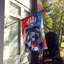 Drapeau patriotique de la maison américaine-112698696
