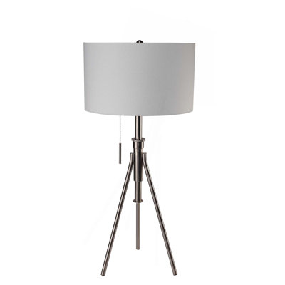 32-37"H Adjustable Tripod Table Lamp