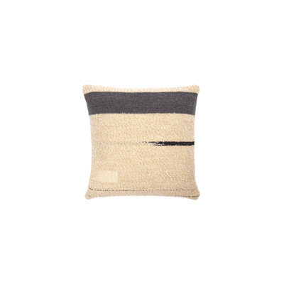 Refined Layers Wool Blend Square Pillow Cover & Insert