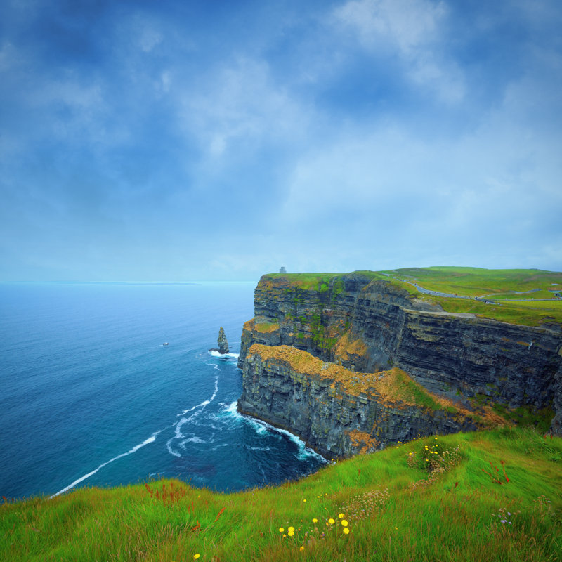 Cliffs of moher in Ireland, 20cm H x 30cm W x 3.8cm D