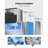 Commercial Ice Maker Storage Bin 250lbs Capacity Ice Storage Bin with Filter