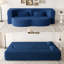 Canapé-lit moderne avec 2 coussins, canapé-lit convertible en tissu rembourré de mousse, matelas pliant pleine grandeur de 15 po pour le salon, lit d'invité, salle de jeux, aucun assemblage requis-922641521