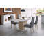 Aguilard Extendable Pedestal Dining Table 140-210 cm
