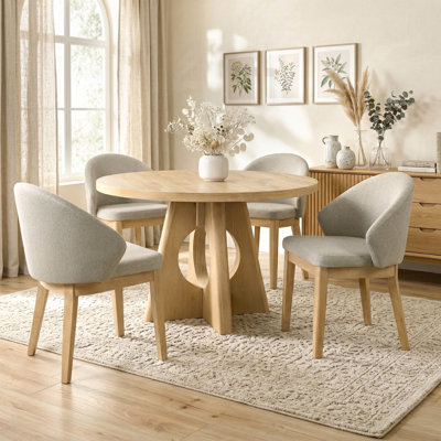 Herakleios 5-Piece Dining Table Set