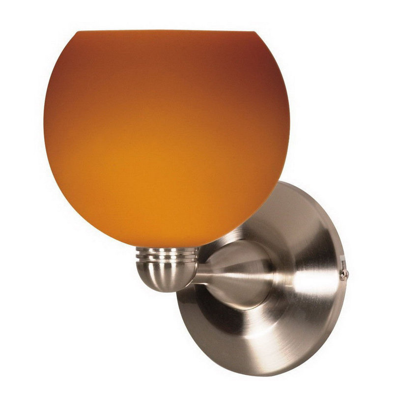 Appliquee à bras 1 lumières Brilon, Caramel écossais