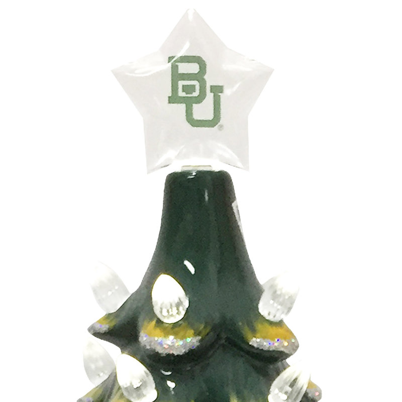 Arbre en céramique NCAA College Spirit, Bears de Baylor