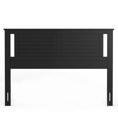 Amesbury Solid Wood Full Headboard With Horizontal Scoring