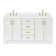 Freitas 66'' Solid Wood Double Bathroom Vanity with 1.5'' White Quartz Top, Rectangular Sinks
