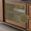 Console moderne en noyer moderne