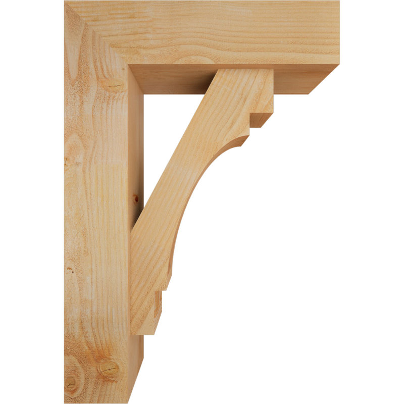 Support Merced Block avec support décalé, 38 x 26, Sapin Douglas de l 8 po (scié brut)