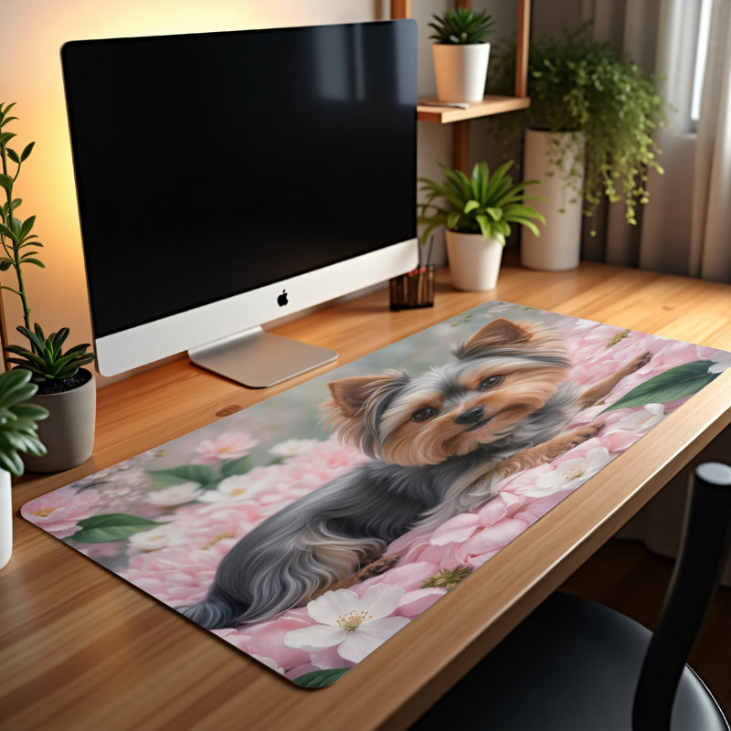 Polyester Desk Pad, 23.6x13.8