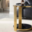 Table de bout moderne 16,9 pouces