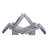 2-In-1 Kids Sofa, Foldable Toddler Soft Couch With Armrests, Made Of 28D Sponge & Short Pile, Convertible Toddler Chair To Lounger, Kid Couch Fold Out For Fun Playtime Or Comfy Lounging, M, Gray-1069329351