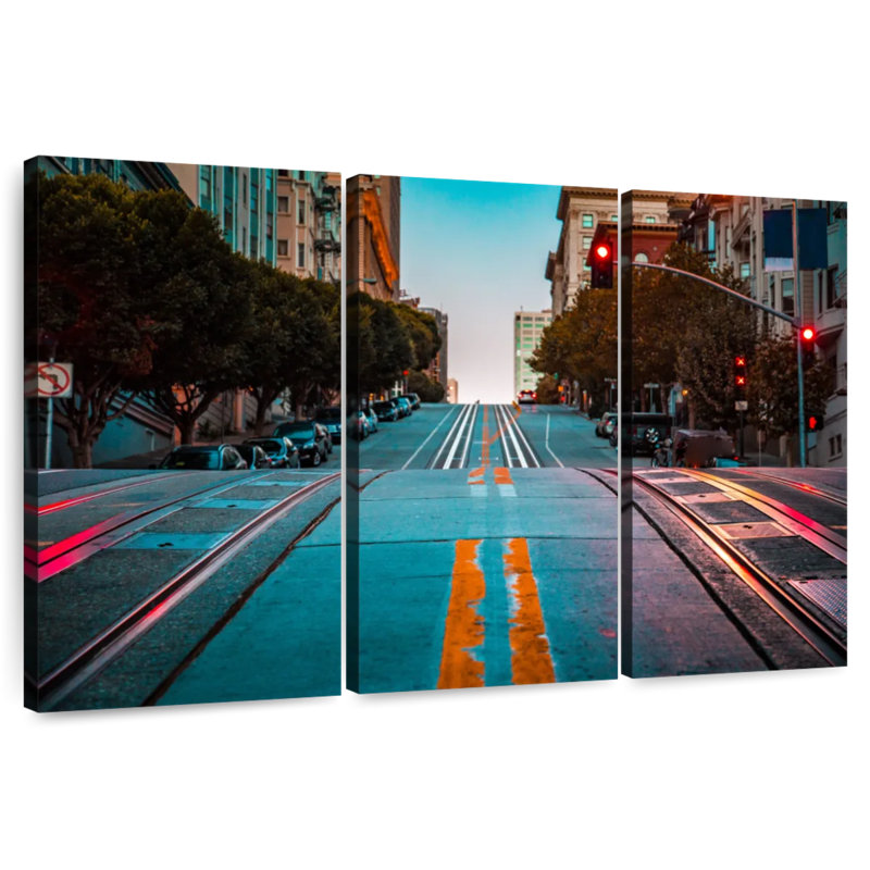 Sireci San Francisco Street, 36" H x 57" W