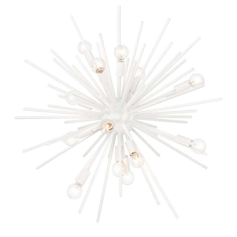 Brayden Studio® Farisha - 15 Light Pendant In Sand, White