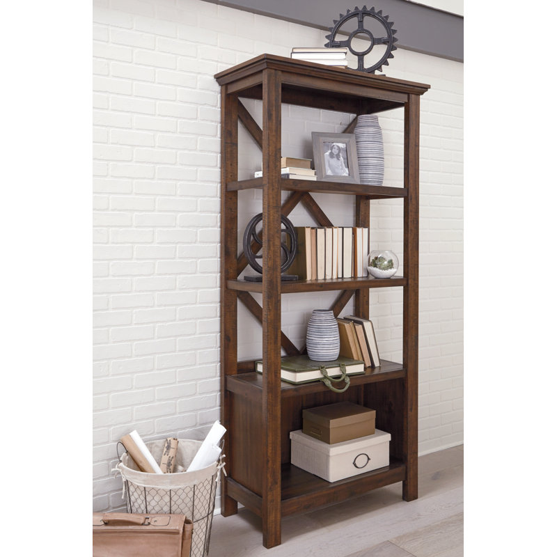 Bibliothèque étagère Auberon, Blanc, (4 tablettes) H 78 po x l 37 po x P 16 po