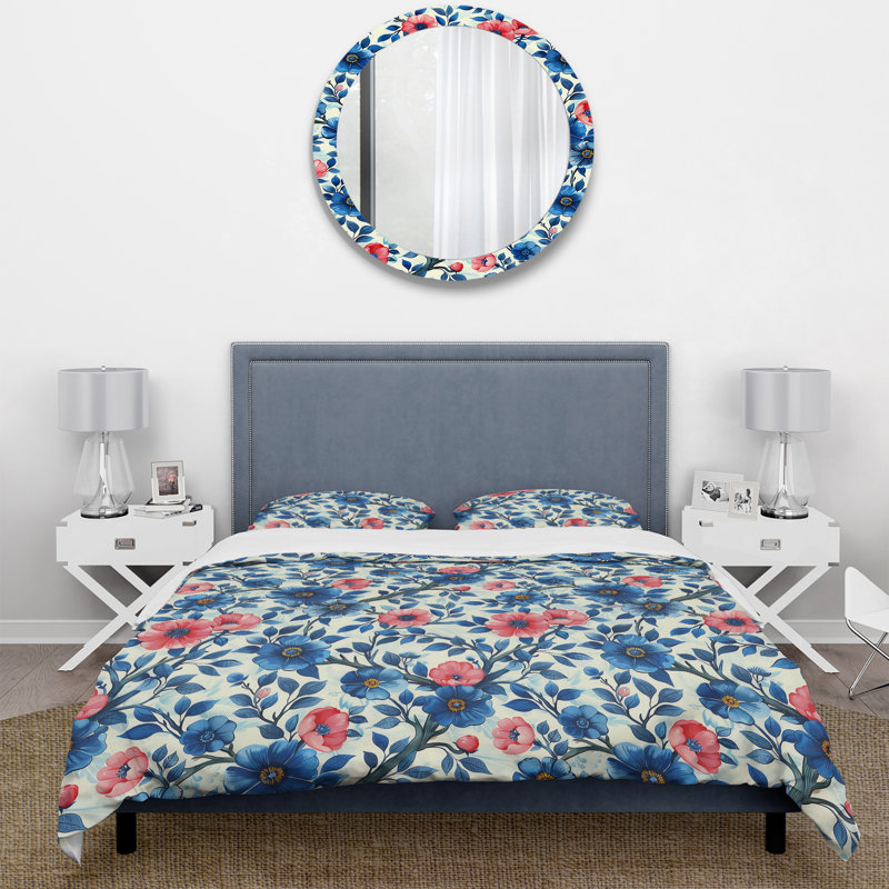 Ensemble de housse de couette Traditional, Housse de couette très grand + 2 très grandes ta